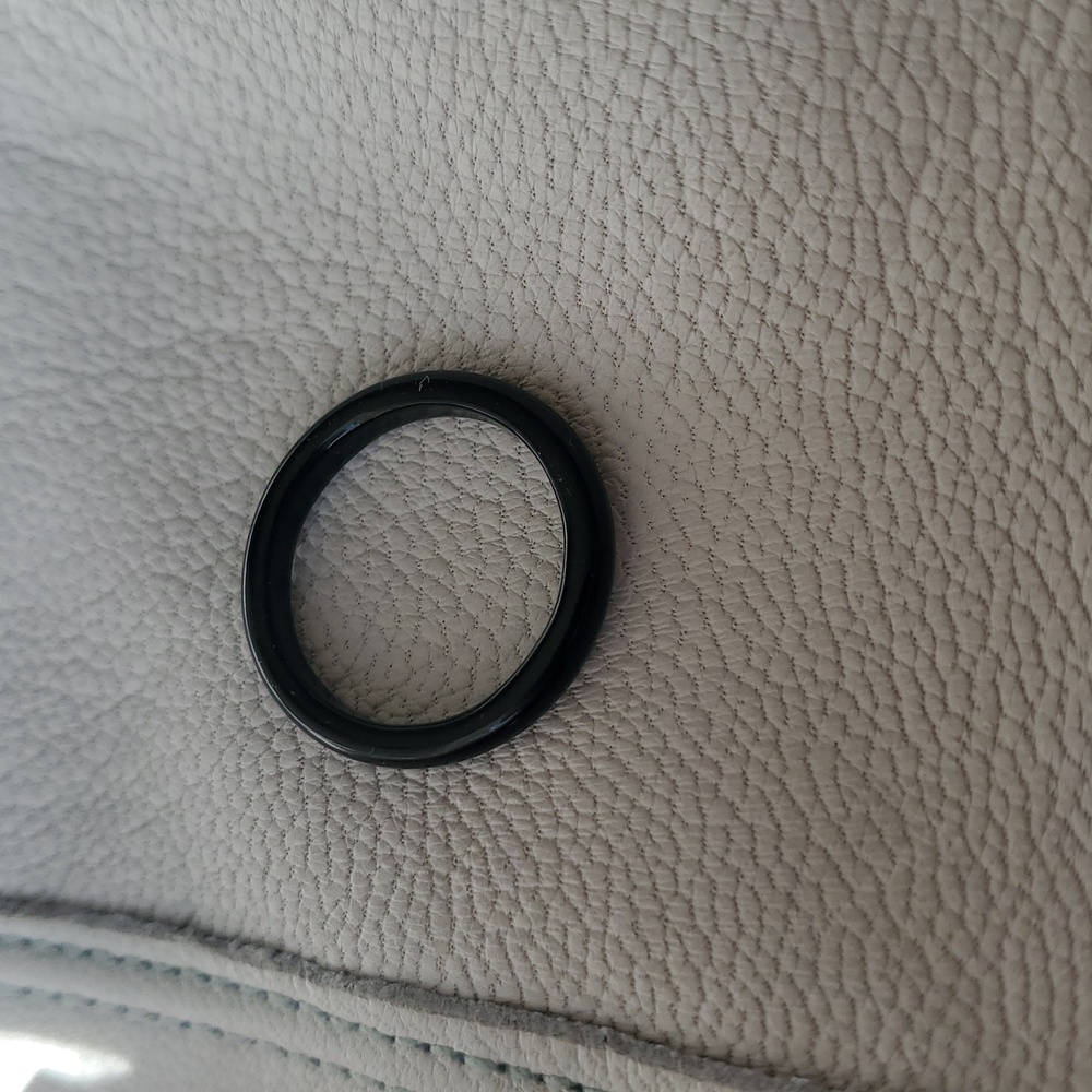 Black Stone Ring - image 3